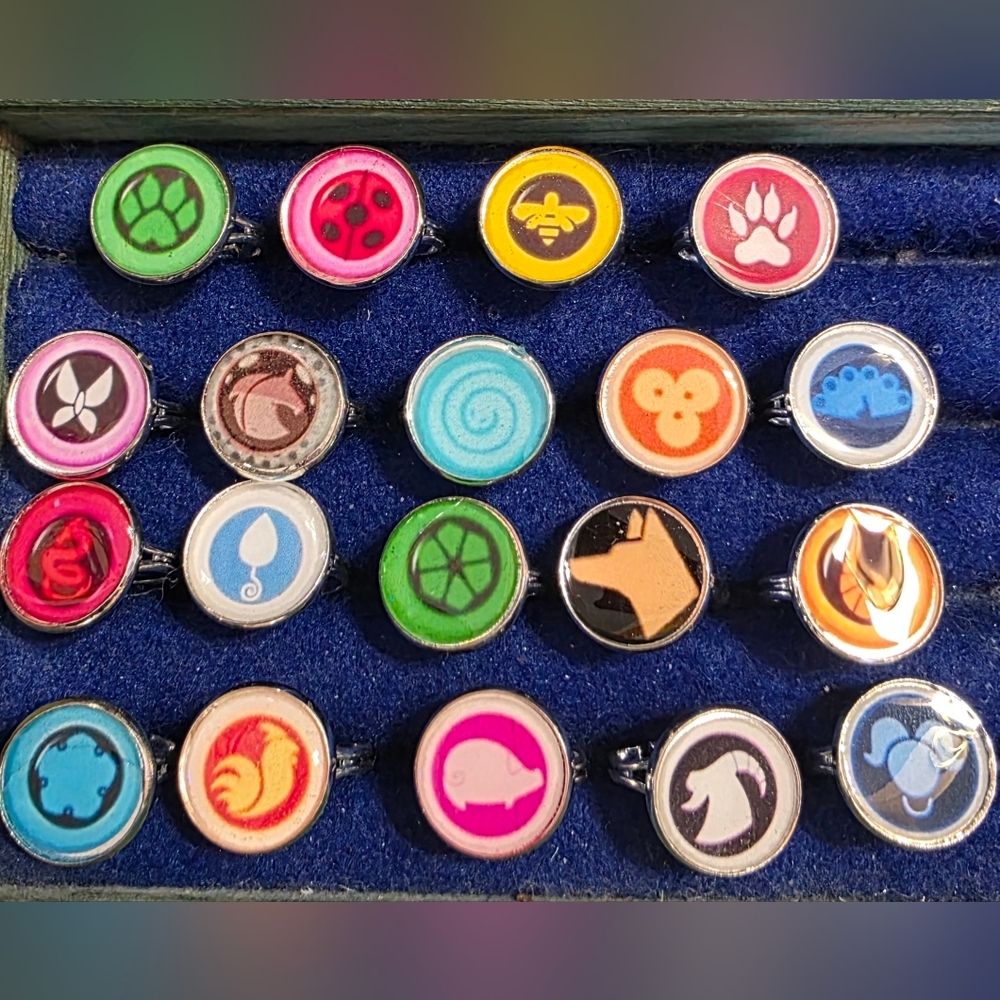 Miraculous Rings, Set Of 19.       #15